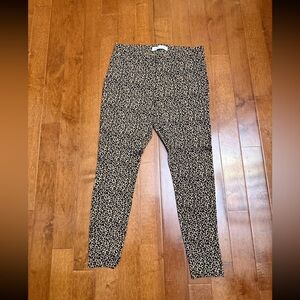 Old Navy Leopard Print Cropped Pants